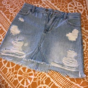 Hollister high waisted skirt